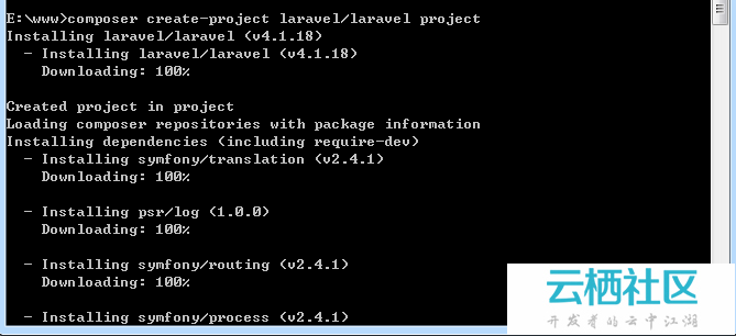 laravel 4安装及入门图文教程